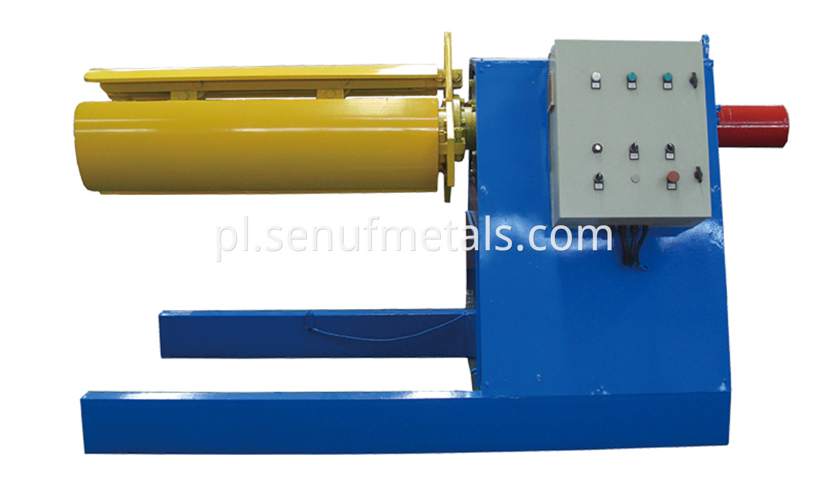 6 tons hydraulic decoiler